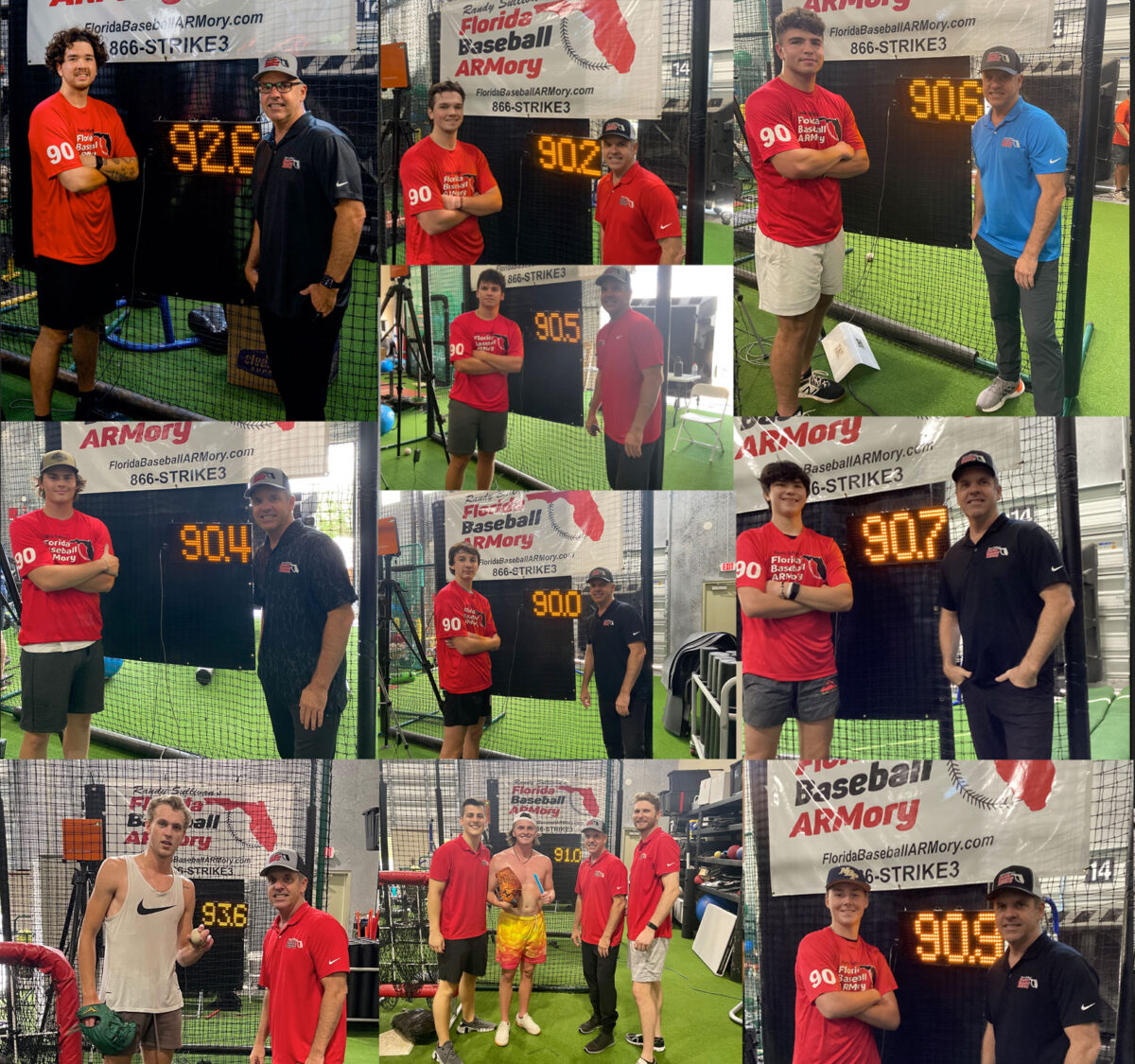 OneOnOne Pitching Training Florida Baseball ARMory Pitchers Hitters